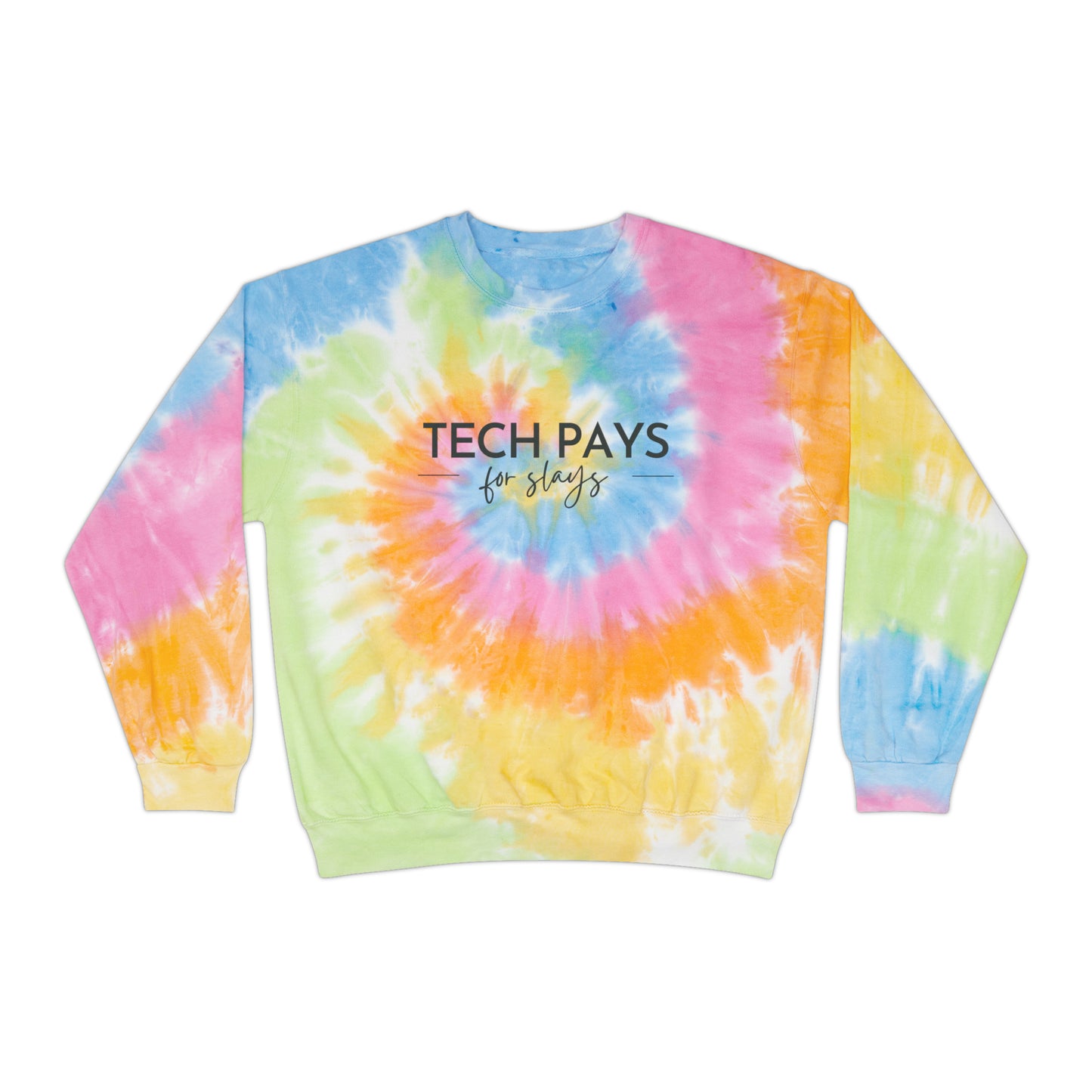 TPFS Unisex Tie-Dye Sweatshirt