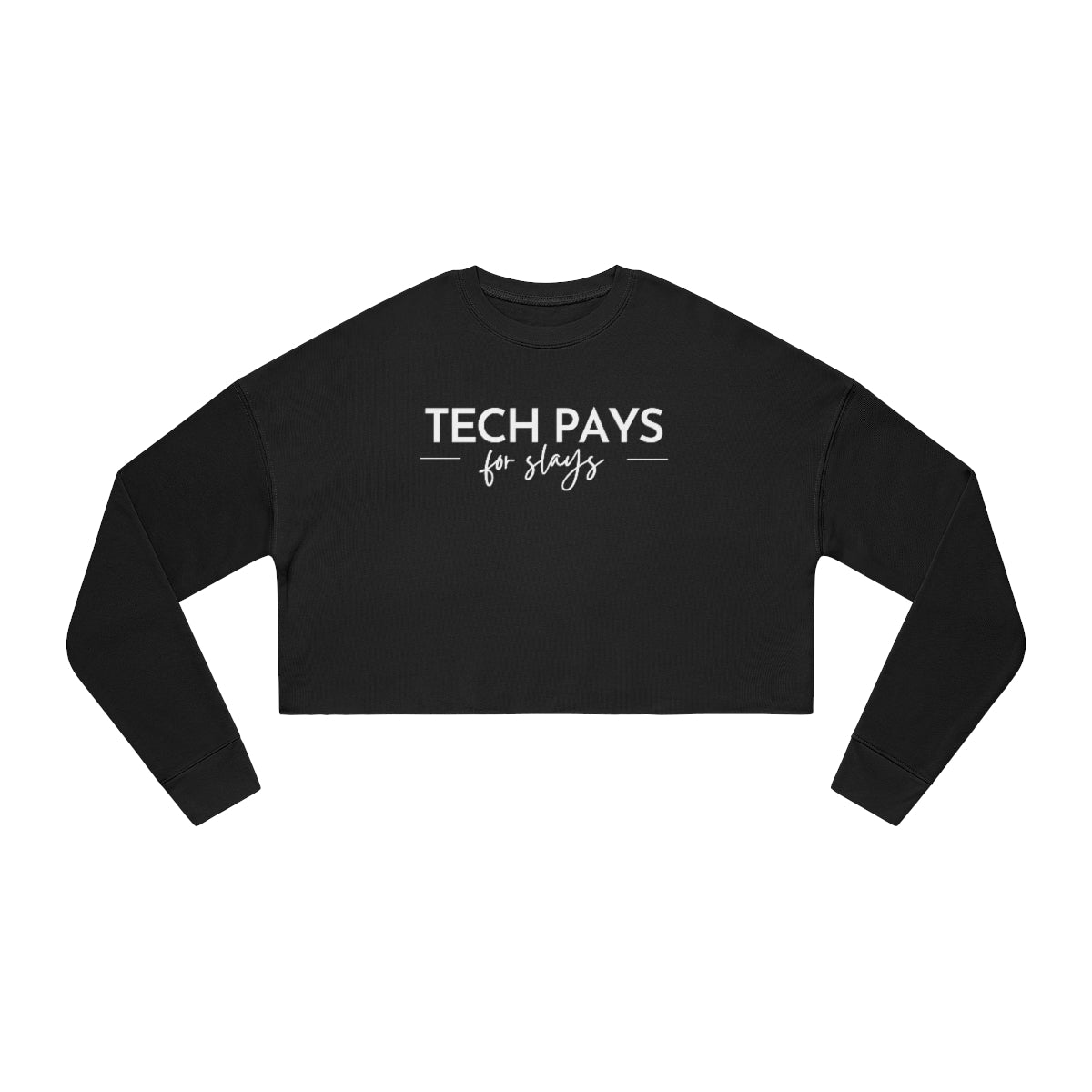 Cropped Sweatshirt Women's