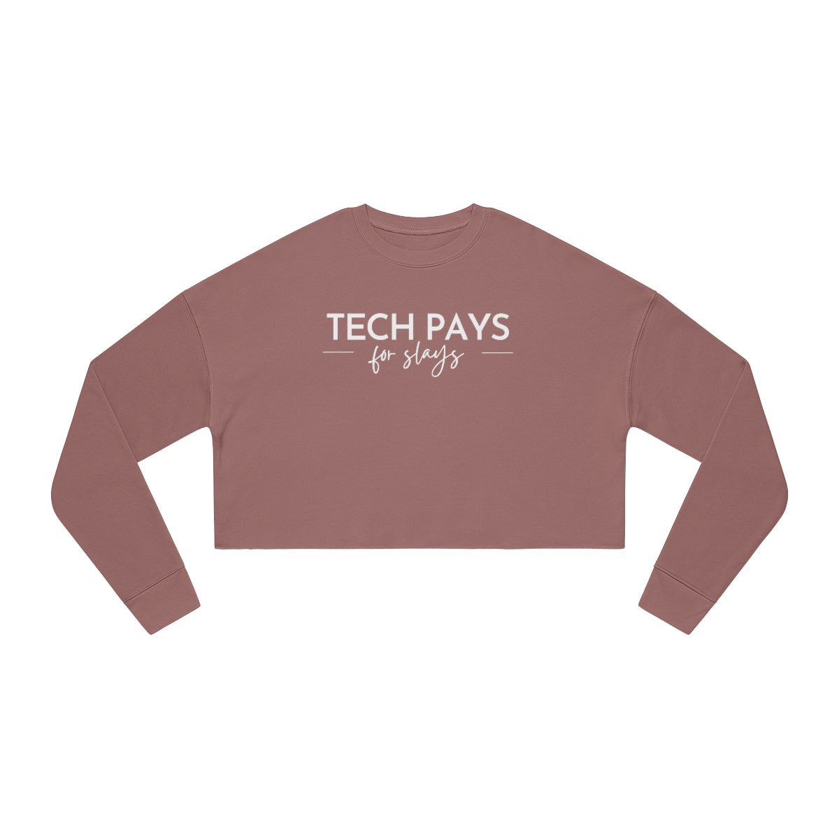 Cropped Sweatshirt Women's